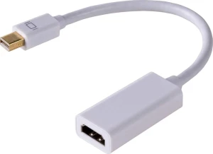 Akyga AK-AD-38 DisplayPort Mini - HDMI biały