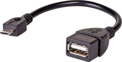 Akyga AK-AD-09 microUSB - USB Czarny