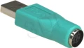 Akyga AK-AD-14 USB - PS/2 Zielony