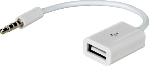 Akyga AK-AD-24 USB - Jack 3.5mm Biały
