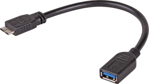 Akyga AK-AD-30 microUSB 3.0 - USB Czarny