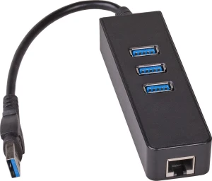 Akyga AK-AD-32 1x RJ-45 + 3x USB-A 3.0