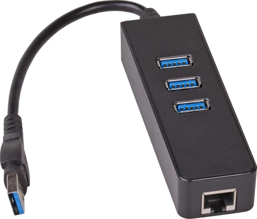 Akyga AK-AD-32 1x RJ-45 + 3x USB-A 3.0