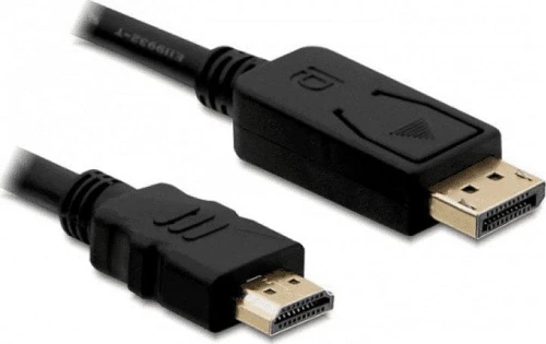 Akyga AK-AV-05 DisplayPort - HDMI 1.8m czarny
