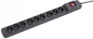 Armac Multi M9 przeciwprzepięciowa 9 gniazd 1.5 m czarna