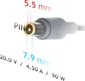 Akyga AK-ND-39 90 W, 5.5 mm, 4.5 A, 20 V