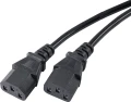 Akyga AK-PC-04A Podwójny 1.8m, czarny