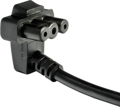 Akyga AK-NB-02A do notebooka Dell 1,5m IEC C5 250V/50Hz - AK-NB-02A