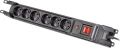 Armac M6 Rack przeciwprzepięciowa 6 gniazd 5 m czarna