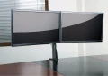 Art Uchwyt biurkowy na 2 monitory 13" - 27" L-02