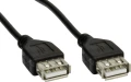 Akyga AK-USB-06 USB-A - USB-A 1.8 m Czarny