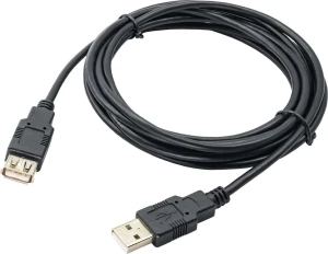 Akyga AK-USB-19 USB-A - USB-A 3 m Czarny