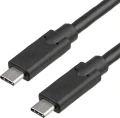 Akyga AK-USB-25 USB-C - USB-C 1 m Czarny