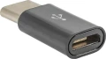 Akyga AK-AD-46 USB-C - microUSB Czarny