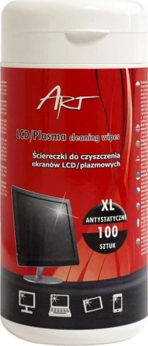 Art Chusteczki nawilżane XL do czyszczenia ekranów LCD/TFT 100 szt.