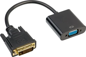 Akyga AK-AD-50 DVI-D - D-Sub (VGA) czarny