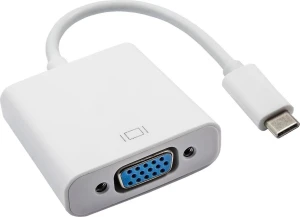 Akyga AK-AD-55 USB-C - VGA Biały