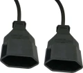 Akyga AK-RD-05A Y przedłużacz CEE 7/16 1.2m kolor czarny