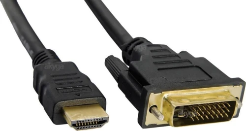 Akyga AK-AV-13 HDMI - DVI-D 3m czarny