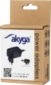 Akyga AK-TB-21Universal power adapter 5.0V / 2.0A 10W 2.5 x 0.7 mm 1.5m