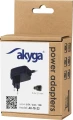 AKYGA Universal power adapter AK-TB-22 5.0V / 2.0A 10W 5.5 x 2.1 mm 1.5m