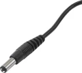 Akyga AK-DC-01 USB-A - DC 5.5 x 2.1 mm 0.8 m Czarny