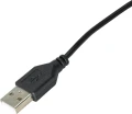 Akyga AK-DC-03  USB-A - DC 3.5 x 1.35 mm 0.8 m Czarny