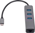 Akyga AK-AD-66 1x RJ-45 + 3x USB-A 3.0