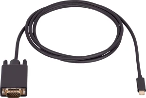 Akyga AK-AV-17 USB-C - D-Sub (VGA) 1.5 m Czarny
