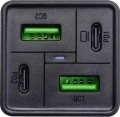 Akyga AK-CH-17 2x USB-A 2x USB-C 3 A