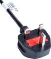 Akyga AK-AG-01A brytyjski CCA BS 1363 Typ G / IEC C13 1.5 m UK
