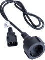 Akyga  AK-PC-13A CCA CEE 7/3 / IEC C14 1 m