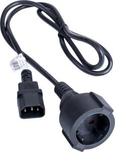 Akyga  AK-PC-13A CCA CEE 7/3 / IEC C14 1 m