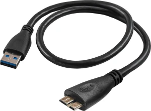 Akyga AK-USB-26 USB-A - microUSB 0.5 m Czarny