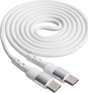 Akyga AK-USB-40 USB-C - USB-C 1 m Biały