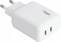 Akyga  AK-CH-19 40W 2x USB-C 20W PD Quick Charge 3.0 5-12V / 1.67-3A biała