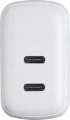 Akyga  AK-CH-19 40W 2x USB-C 20W PD Quick Charge 3.0 5-12V / 1.67-3A biała