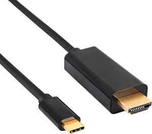 Akyga AK-AV-18 USB-C - HDMI 1.8 m Czarny