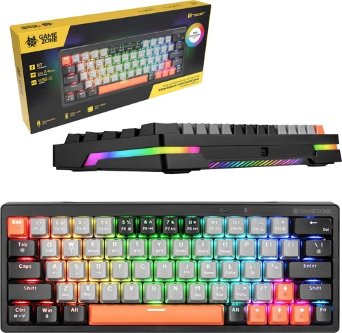 Tracer TRAKLA47297 Klawiatura mechaniczna EVO1 HOT SWAP 63 czarna