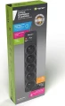 Tracer PowerGuard PRO 5 gniazd 1.8 m czarna