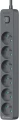 Tracer Power Line+ 1,8 m 6 gniazd grafitowy
