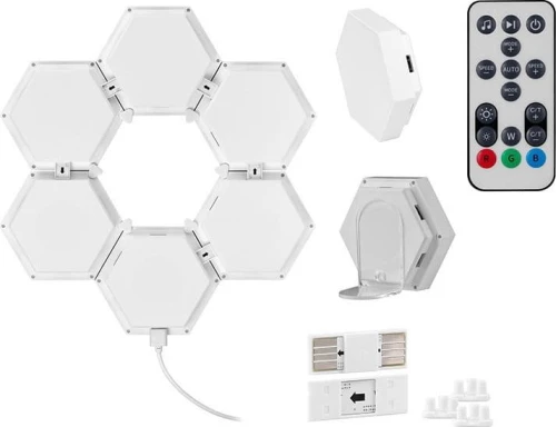 Tracer sześciokątne lampy RGB Ambience -Smart Hexagon