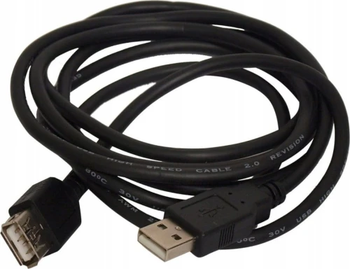 Art USB-A - USB-A 3 m Czarny