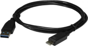 Art USB-A - 1 m Czarny