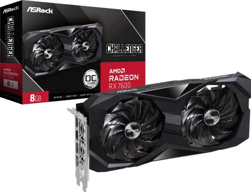 ASRock Radeon RX 7600 Challenger OC 8GB GDDR6