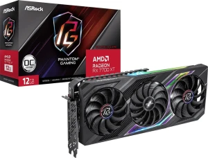 ASRock Radeon RX 7700 XT Phantom Gaming OC 12GB GDDR6