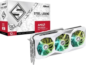 ASRock Radeon RX 7700 XT Steel Legend 12GB GDDR6