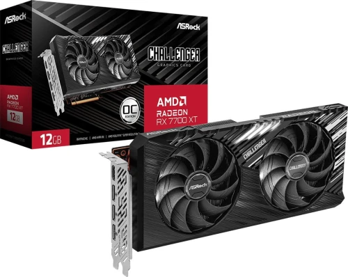 ASRock Radeon RX 7700 XT Challenger OC 12GB GDDR6