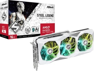 ASRock Radeon RX 7900 GRE Steel Legend OC 16GB GDDR6