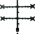 Art Uchwyt biurkowy na 4 monitory 13" - 27" L-04N